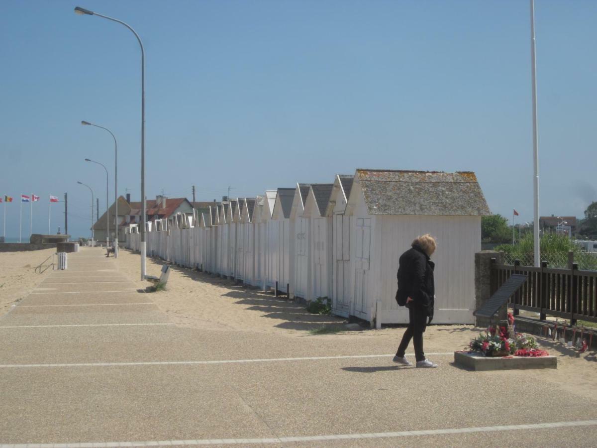 Studio "Voile De Nacre" Appartement Bernières-sur-Mer Buitenkant foto